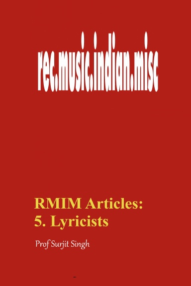 RMIM Articles: 5. Lyricists