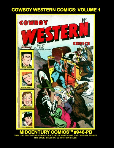 Cowboy Western Comics: Volume 1 (PB)