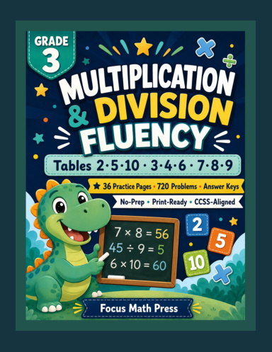 Multiplication & Division Fluency Grade 3