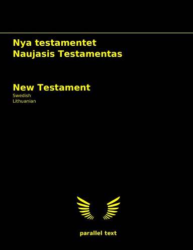 New Testament: Swedish - Lithuanian parallel text