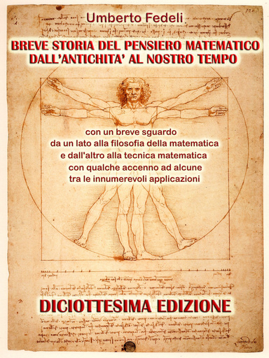 BREVE STORIA DEL PENSIERO MATEMATICO DALL'ANTICHITA' AL NOSTRO TEMPO