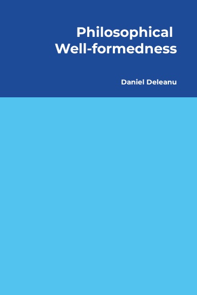 Philosophical Well-formedness