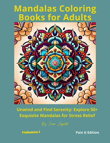 Mandalas Coloring Books  for Adults