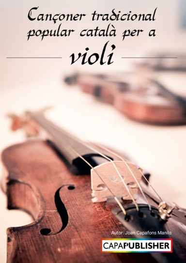 Cançoner català popular infantil per a vioí amb acords de guitarra