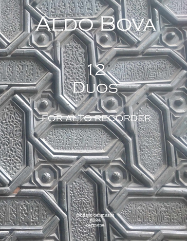 12 Duos for alto recorder