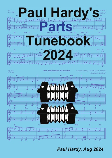Paul Hardy's Parts Tunebook (Colour)