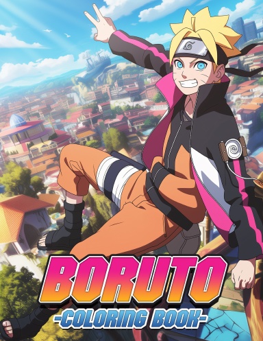 Boruto Coloring Book