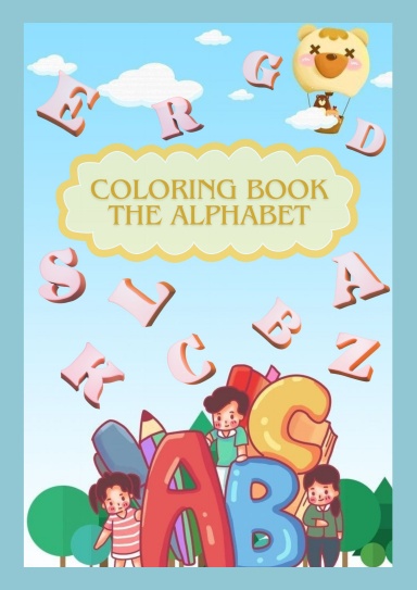Alphabet coloring book