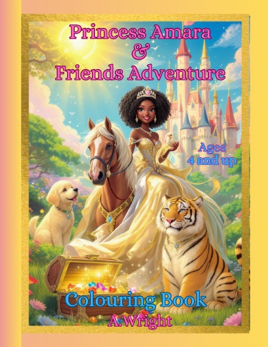 Princess Amara Adventures Colouring Book