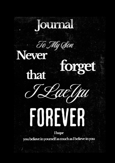 Journal for my son