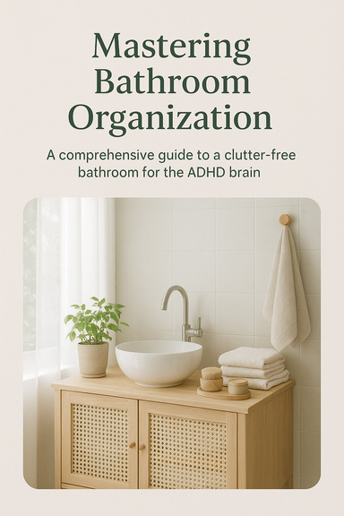 Mastering Bathroom Organization