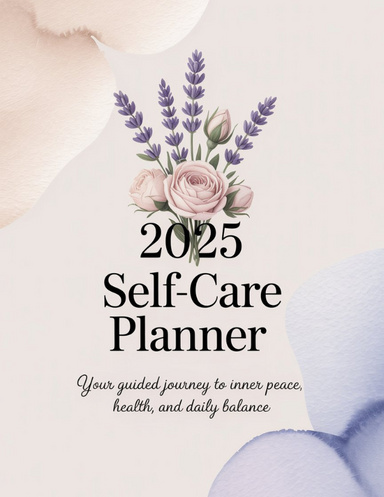 2025 Self-Care Planner