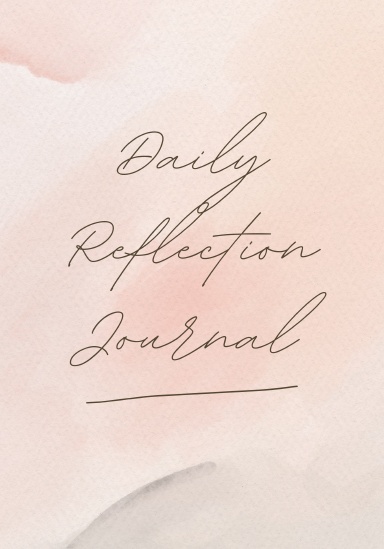 Daily Reflection Journal
