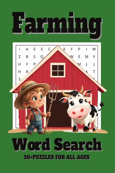 Farming Word Search Book