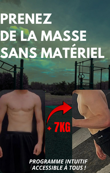 Programme pour la musculation accessible et sans matériel