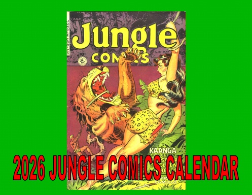 2026 Jungle Comics Calendar