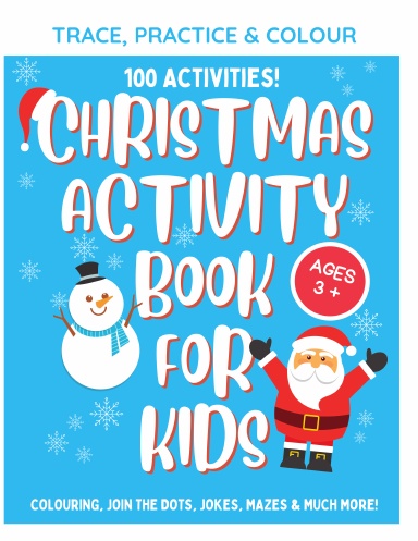 Trace, Colour & Practice Christmas Activity Book