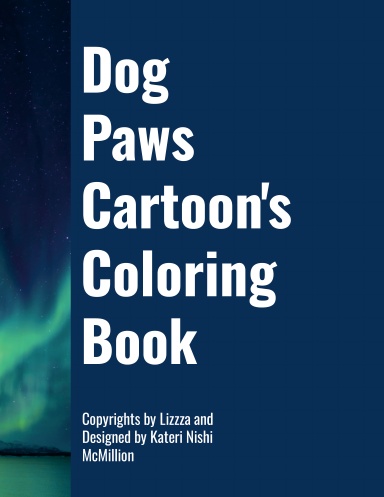 Dog Paws Coloring Book