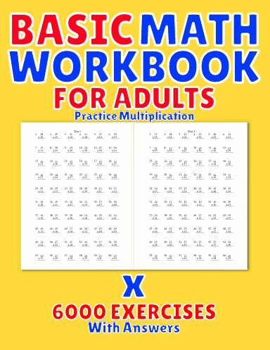 Basic Math Workbook for Adults