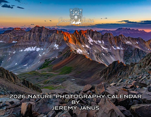 2026 Nature Photography Calendar by Jeremy Janus