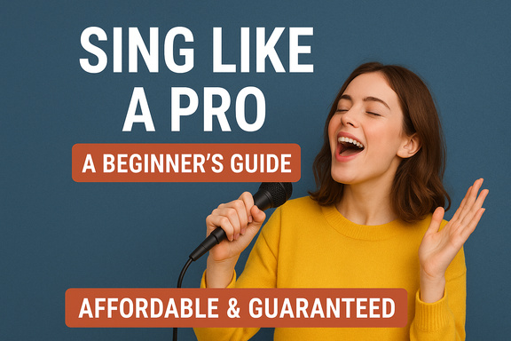 Sing Like A Pro - A Beginner's Guide