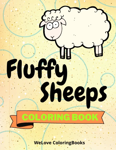 Fluffy Sheeps Coloring Book