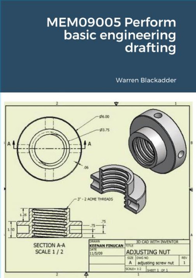MEM09005 Perform basic engineering drafting