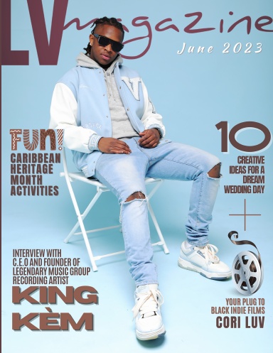 king magazine model of the month