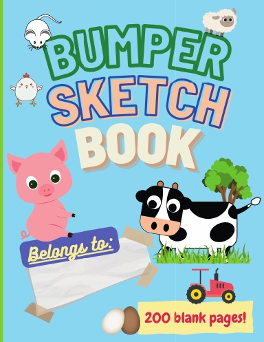 Bumper Sketch Book (Farm Theme)