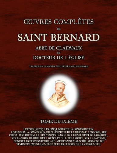 Œuvres de Saint Bernard T2