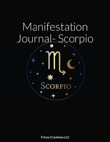 Zodiac Manifestation Journal- Scorpio