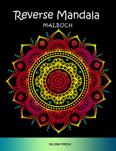 Reverse Mandala Malbuch