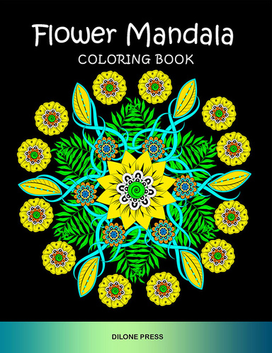 Flower Mandala Coloring Book