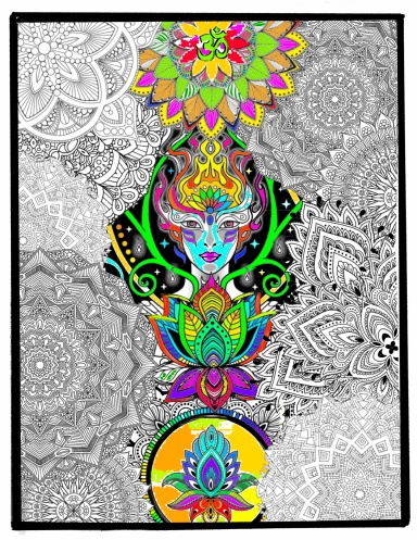 The Ultimate Adult Mandala Coloring Book