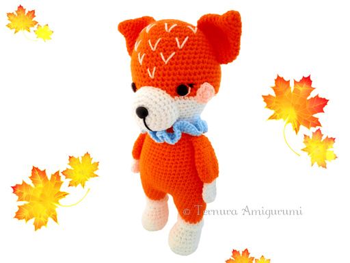 Crochet pattern Gunther the fox