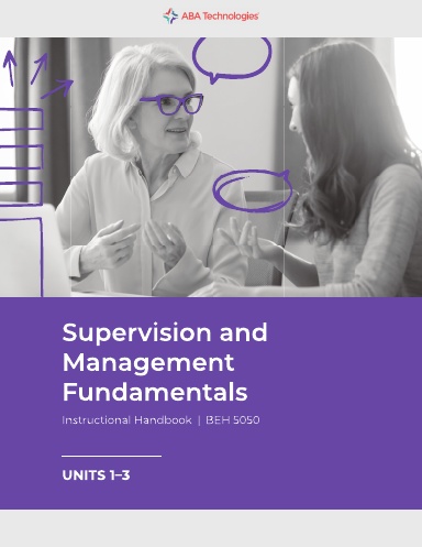 BEH 5050: Supervision and Management Fundamentals