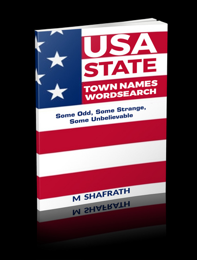 Word Search of USA Town Names (Odd, Unique or Out of Place)
