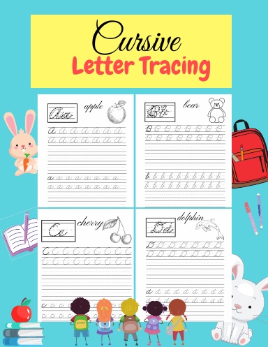 Cursive Handwriting Workbook For Kids