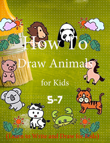 How to Draw Cute Animals: Easy step by step guide for kids on how to draw  cute animals (Le's Draw cute animals): Creation, Artz: 9781542377263:  Amazon.com: Books