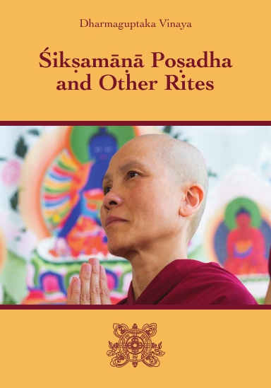 Dharmaguptaka Vinaya Śikṣamāṇā Poṣadha and Other Rites