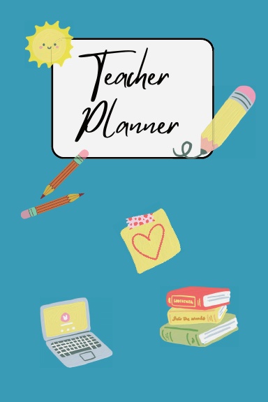 Teacher Planner ~Coil Bound