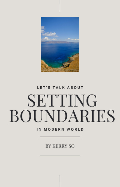 Let's talk about Setting Boundaries in Modern World