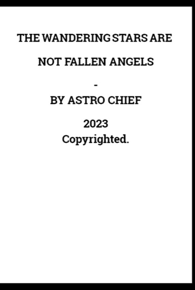 The Wandering Stars Are Not Fallen Angels