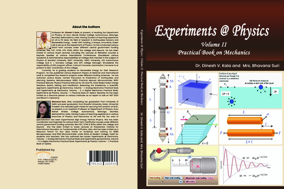 Experiments @ Physics Volume II Practical Book on Mechanics