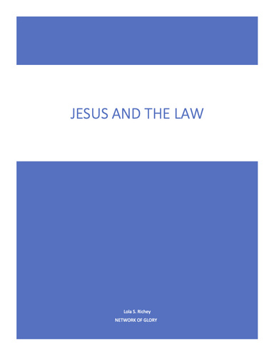 Jesus and the Law