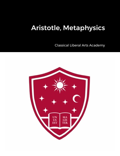 Aristotle, Metaphysics