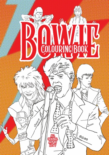 Bowie Colouring Book