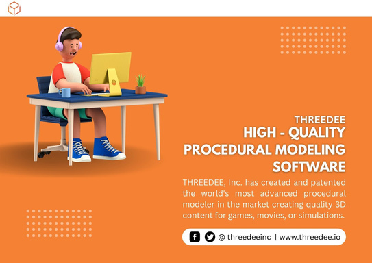 THREEDEE - 3D Modeling Software
