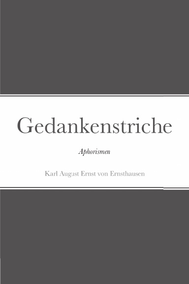 Gedankenstriche