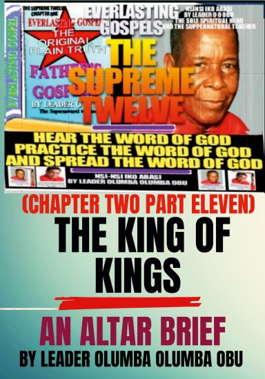 THE KING OF KINGS